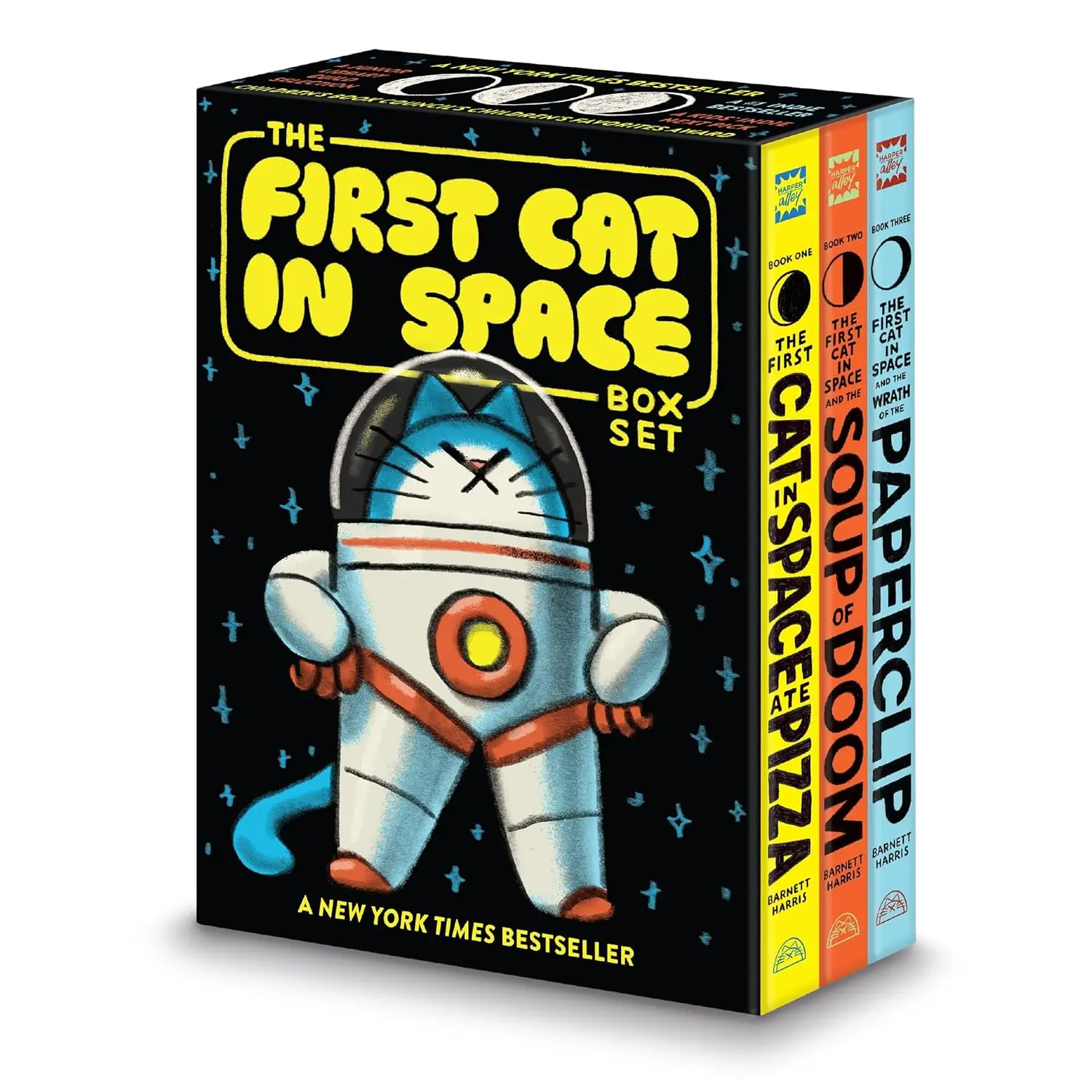 The First Cat in Space 3-Book Box Set (3冊合售)