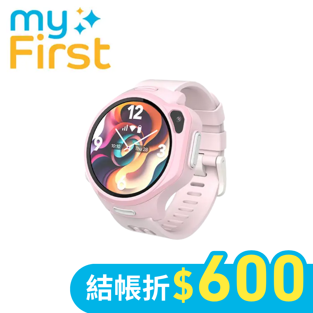 myFirst Fone R2智慧兒童手錶/ 馬卡龍粉
