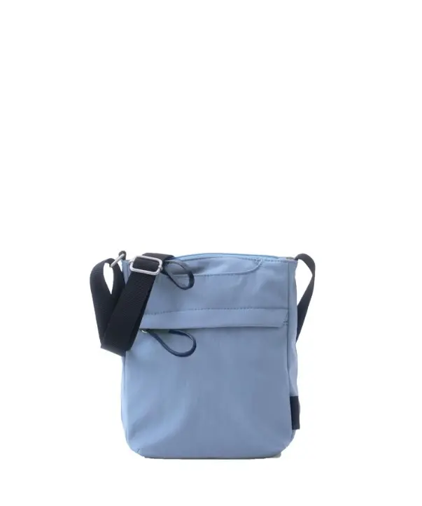 日本 Legato Largo 休閒日用尼龍迷你斜背包/ Blue