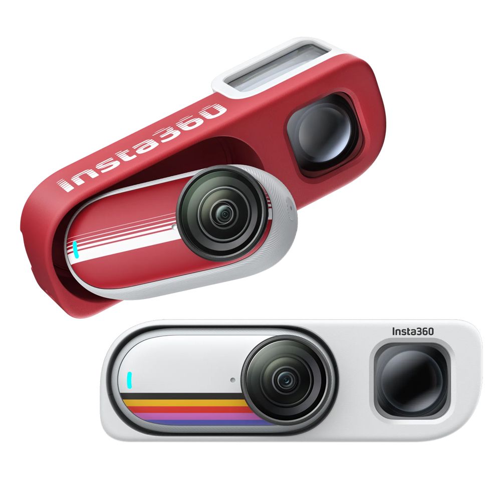 Insta360 GO 3S 拇指防抖相機 128G版本 復古玩家限定版 公司貨/  經典紅