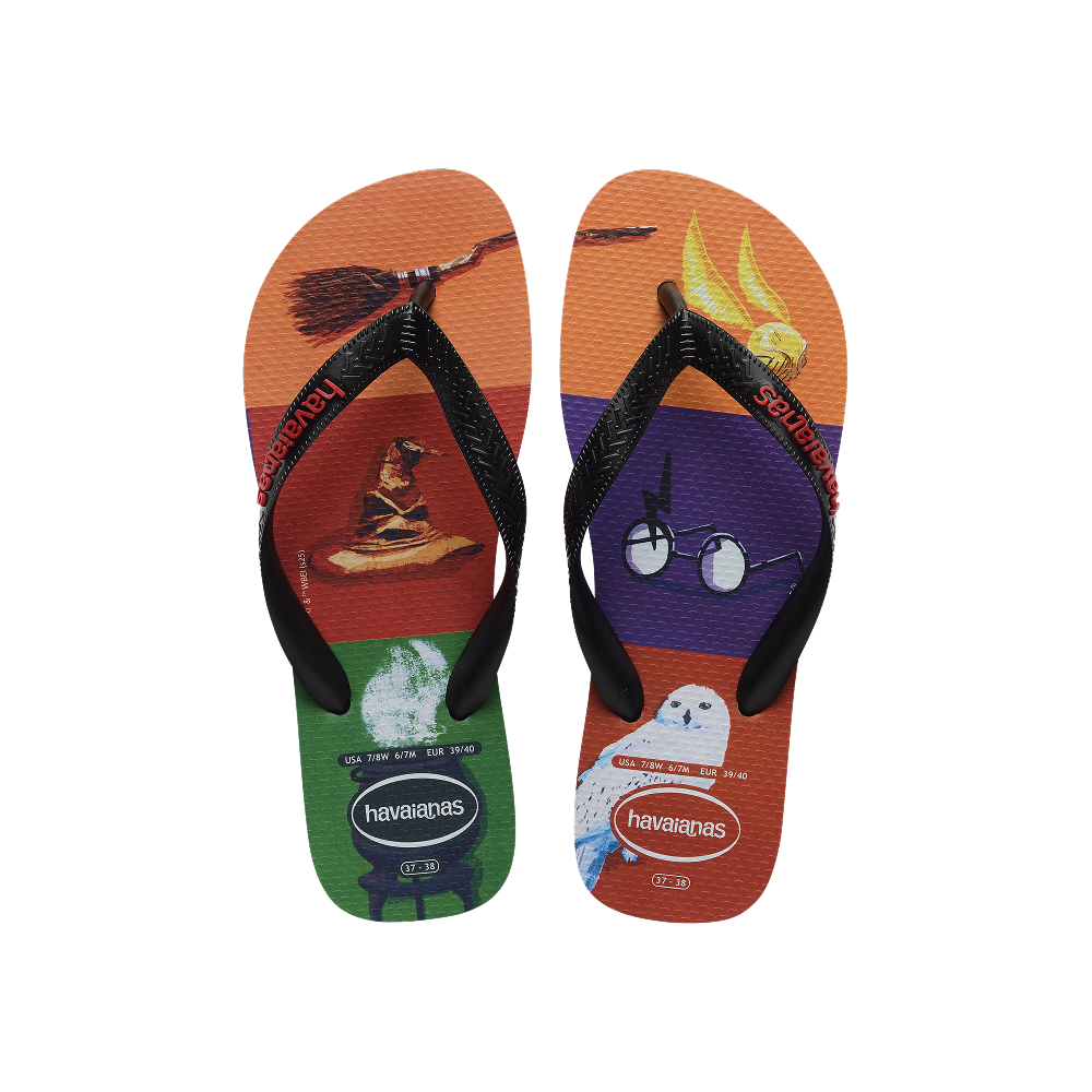 【havaianas 哈瓦仕】拖鞋 Top Harry Potter (4141763-1069U)/ 多色/ 35/36