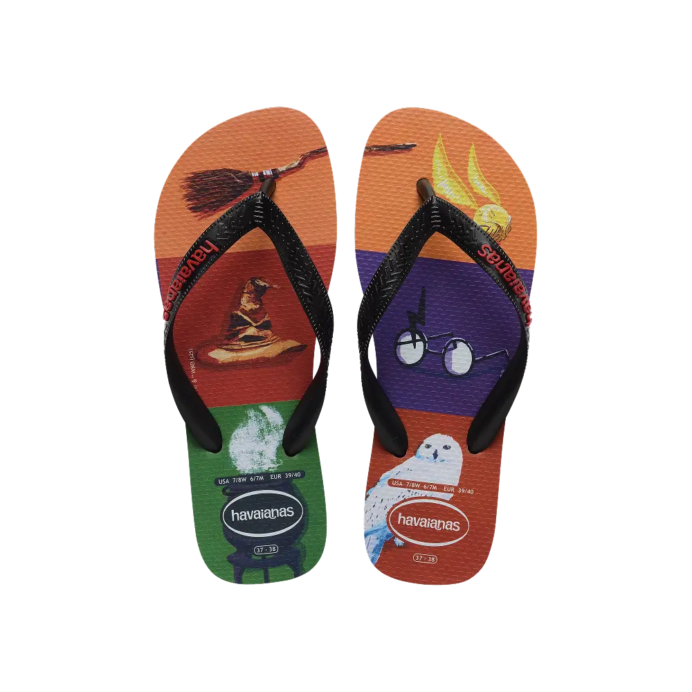 【havaianas 哈瓦仕】拖鞋 Top Harry Potter (4141763-1069U)/ 多色/ 39/40