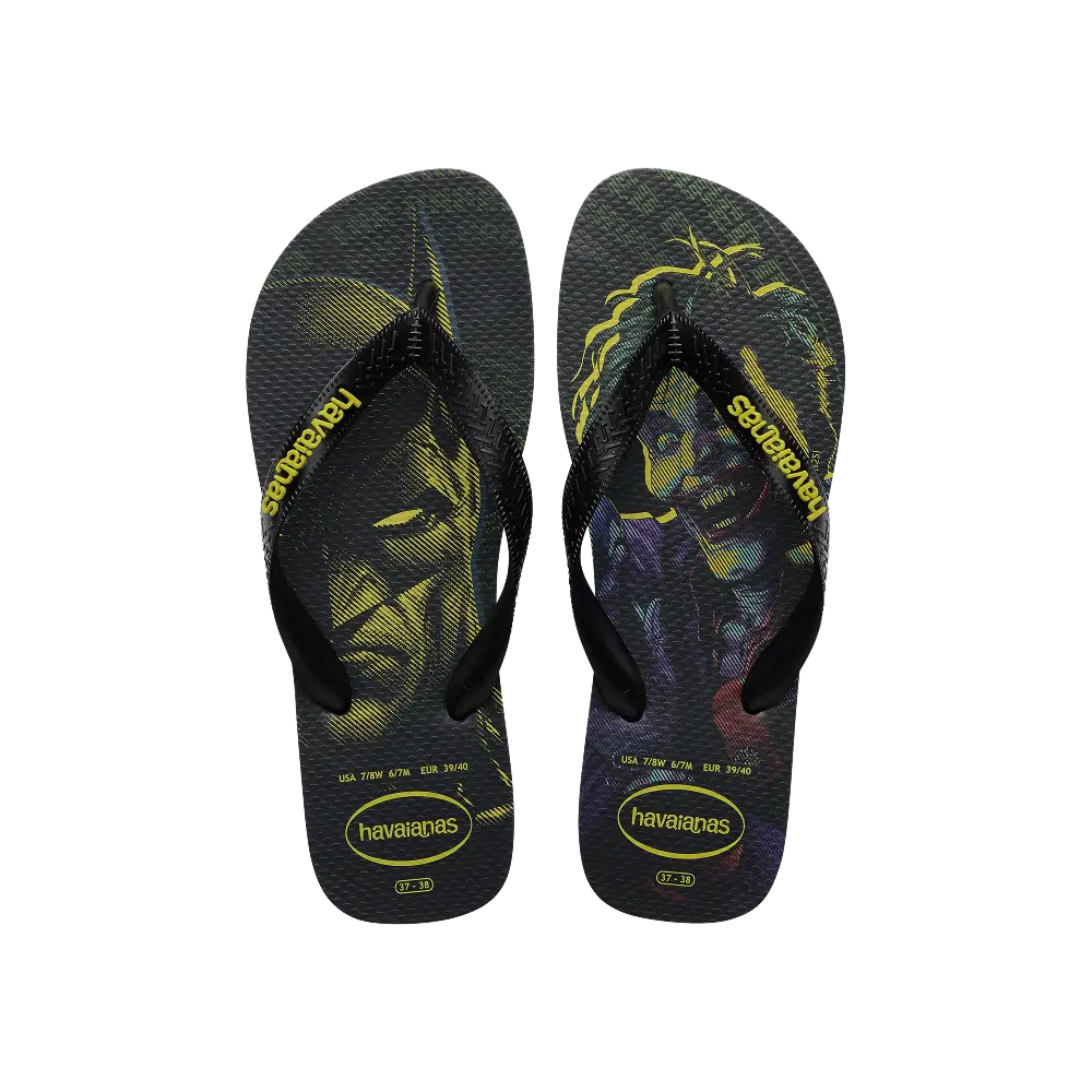 【havaianas 哈瓦仕】拖鞋 Top Heróis Dc (4141765-7892U)/ 黑色/ 39/40