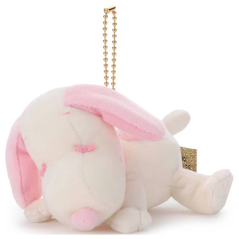 TAKARA TOMY PEANUTS巧克力系列睡覺好朋友吊飾/ 白巧克力草莓