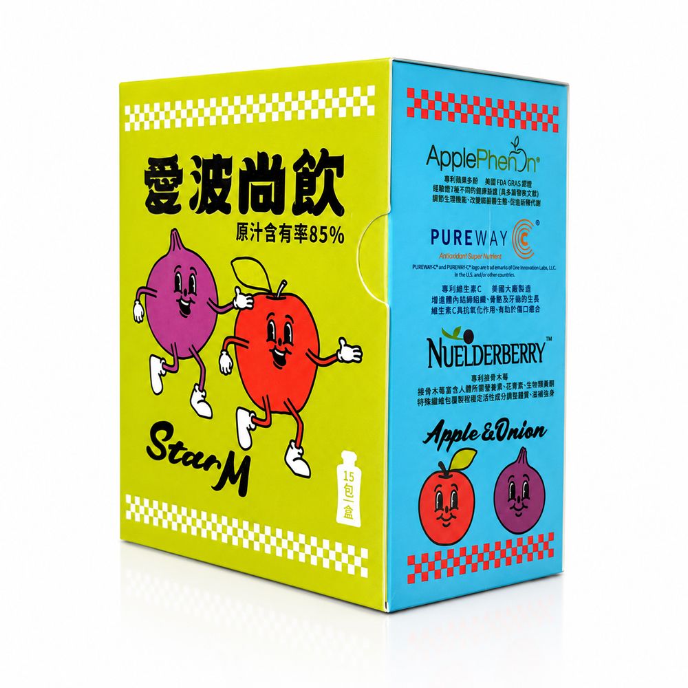 Star M星岳-愛波尚飲｜蘋果洋蔥水（15入/盒）