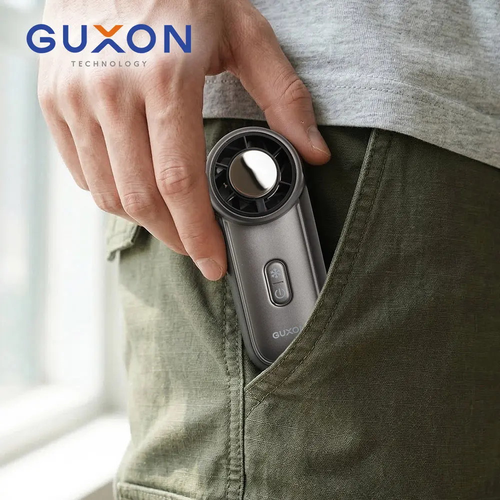 【GUXON古尚】冰心扇 MINI迷你高速手持風扇/ 夜幕黑