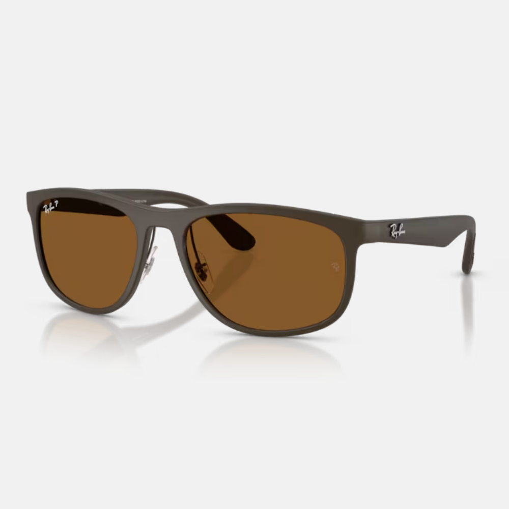 Ray Ban｜RB4468-6124BB 方形膠框偏光太陽眼鏡/ 公司貨