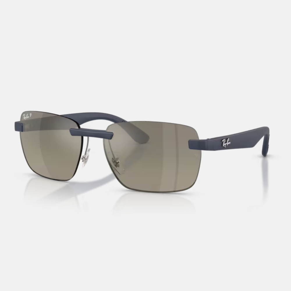 Ray Ban｜RB4470CH-63315J 方形無框偏光Chromance太陽眼鏡/ 公司貨