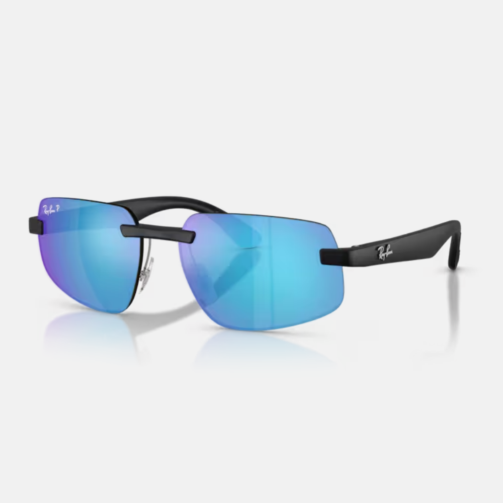 Ray Ban｜RB4475CH-601SA1 不規則無框偏光Chromance太陽眼鏡/ 公司貨