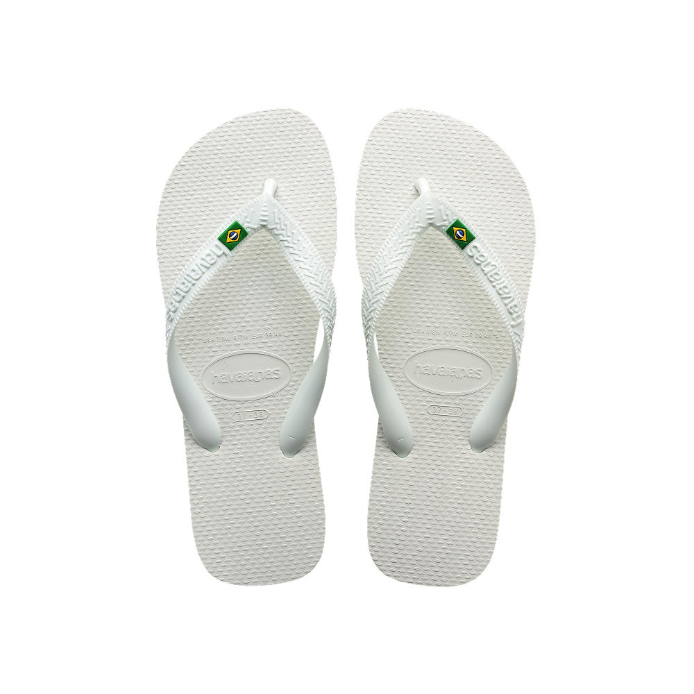 【havaianas 哈瓦仕】拖鞋 Brasil (4000032-0001M)/ 白色/ 43/44