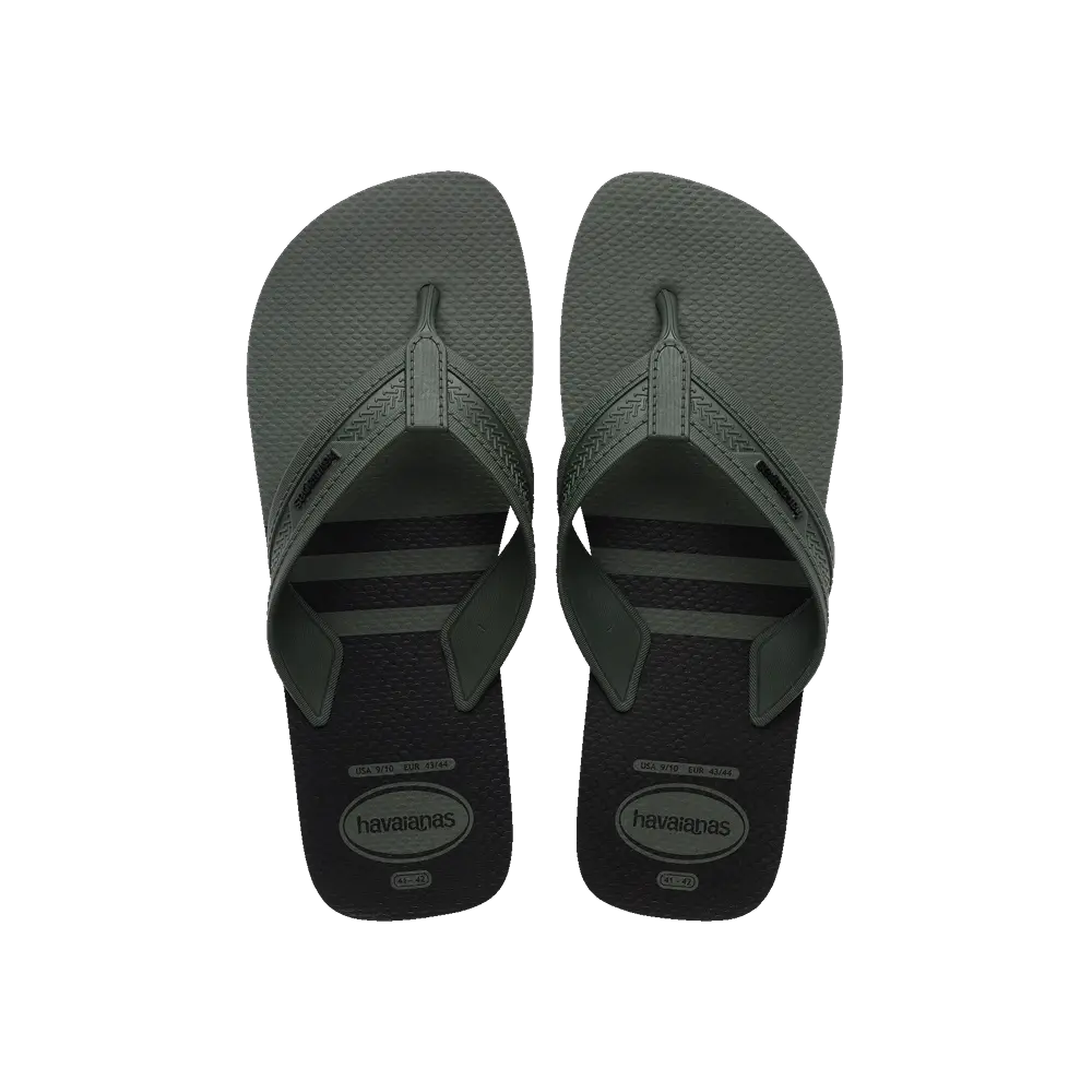 【havaianas 哈瓦仕】拖鞋 City Basic (4150268-2945M)/ 墨綠色/ 39/40