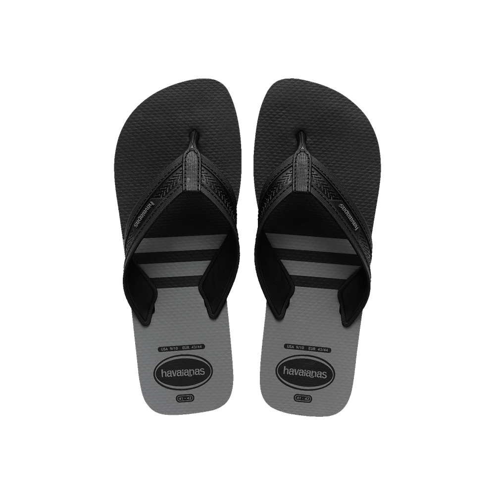 【havaianas 哈瓦仕】拖鞋 City Basic (4150268-7663M)/ 黑色/ 41/42