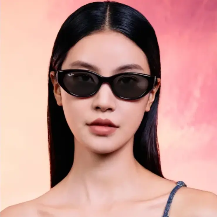 Ray Ban｜RB4457D-667787 貓眼膠框太陽眼鏡