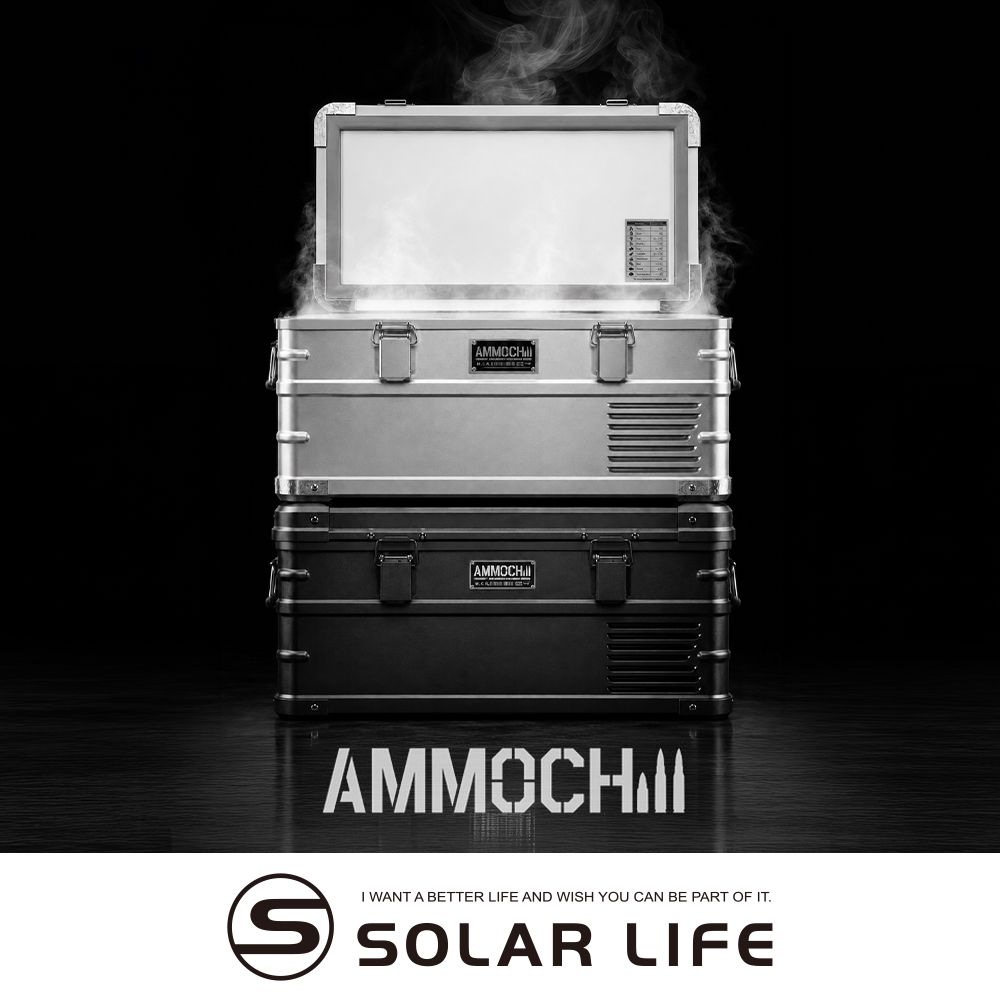 Barrack09 AMMOCHILL雙槽單溫控車載行動冰箱20L - 黑色