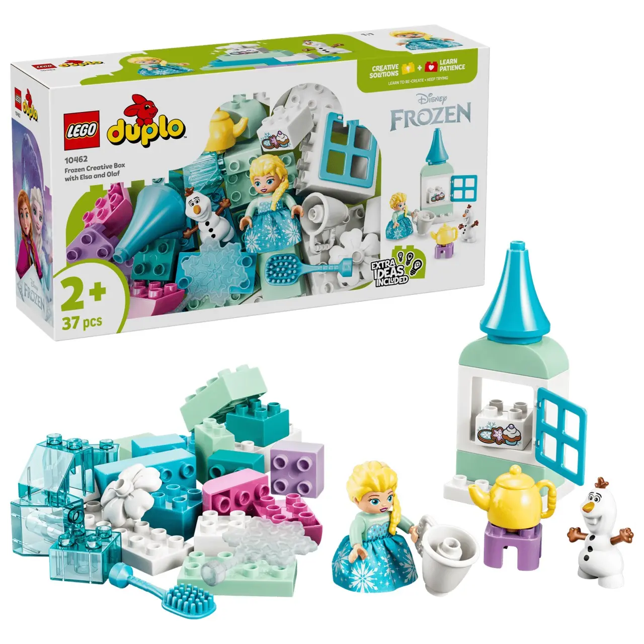 LEGO樂高積木/ 得寶/ 10462/ 艾莎和雪寶的冰雪奇緣創意百寶盒