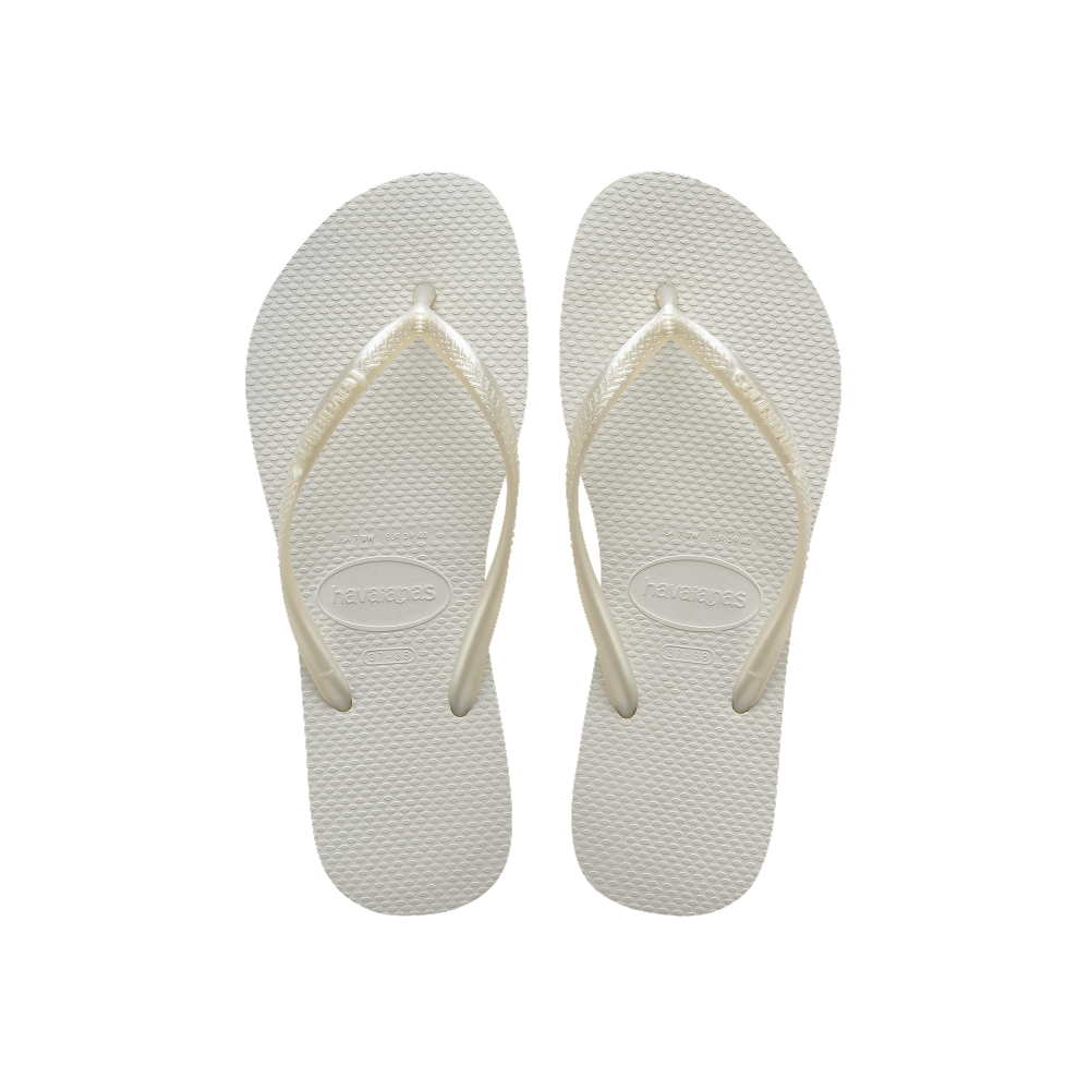 【havaianas 哈瓦仕】拖鞋 Slim (4000030-0001W)/ 白色/ 37/38