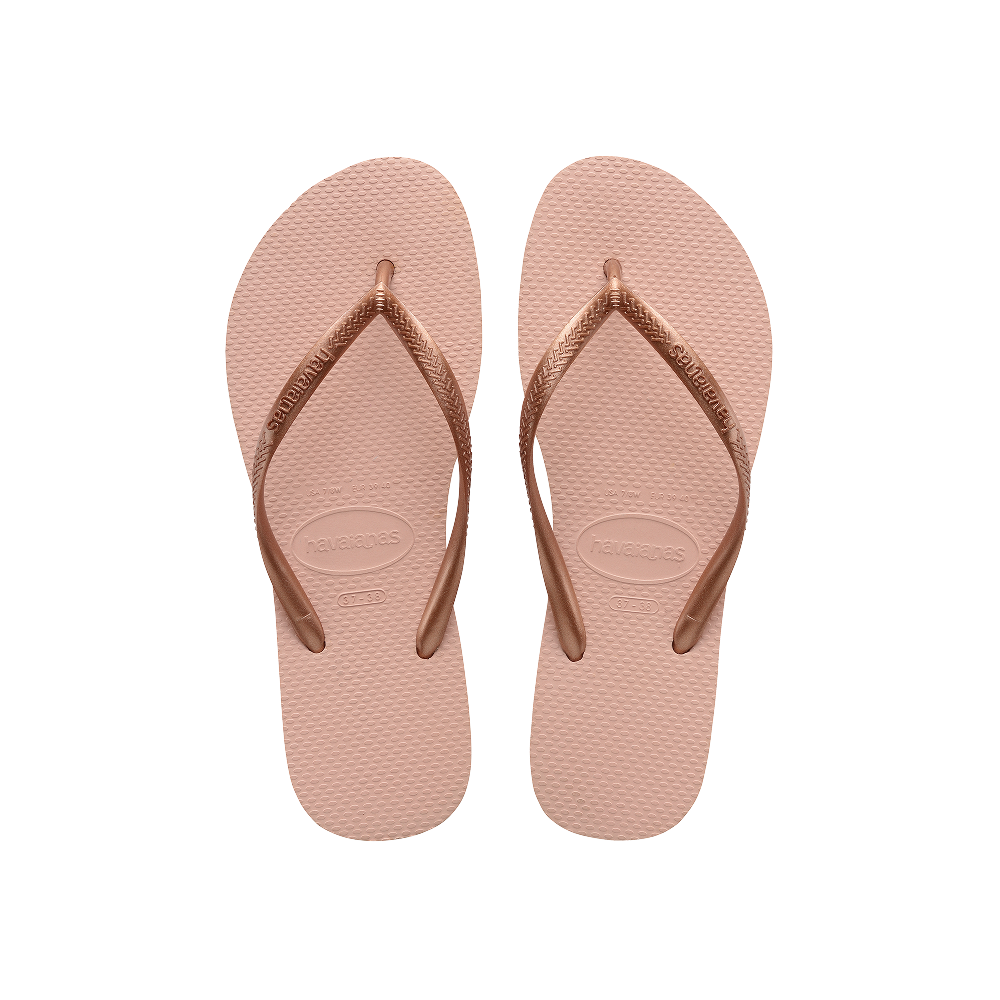 【havaianas 哈瓦仕】拖鞋 Slim (4000030-0076W)/ 粉色/ 35/36