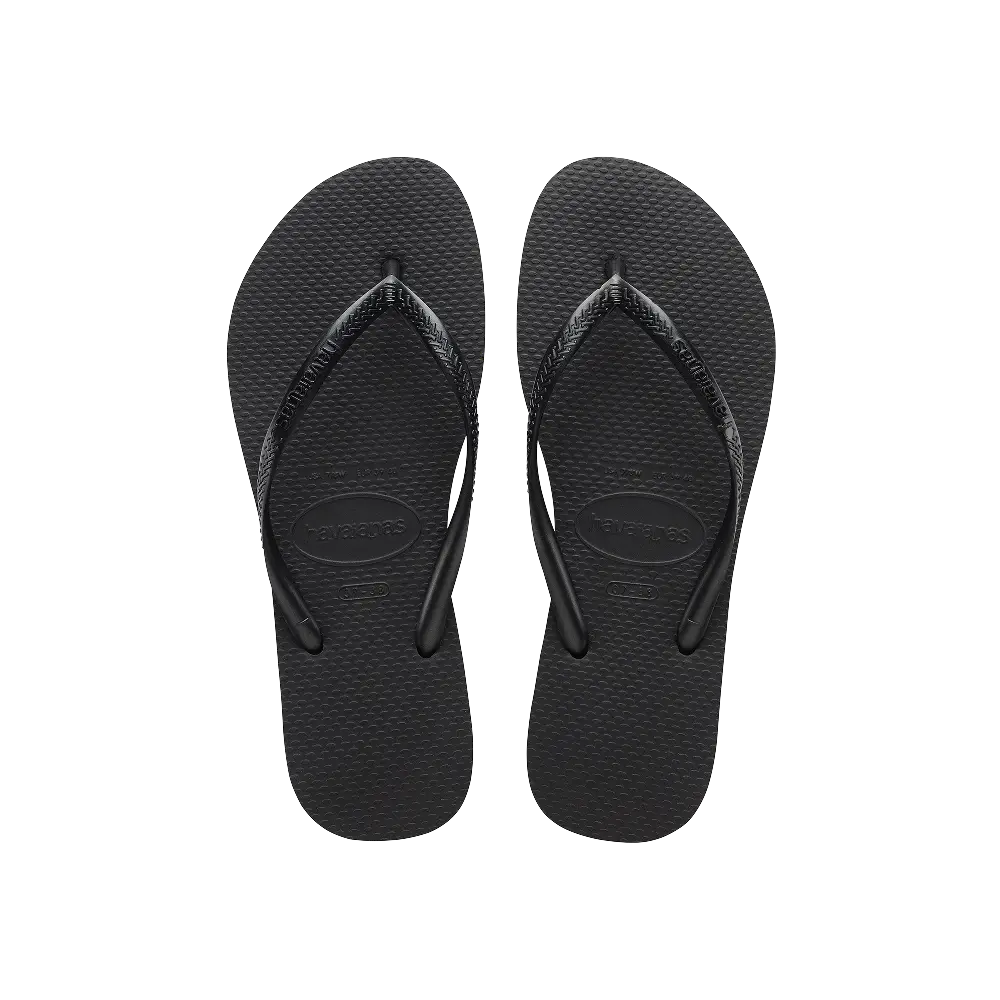 【havaianas 哈瓦仕】拖鞋 Slim (4000030-0090W)/ 黑色/ 39/40