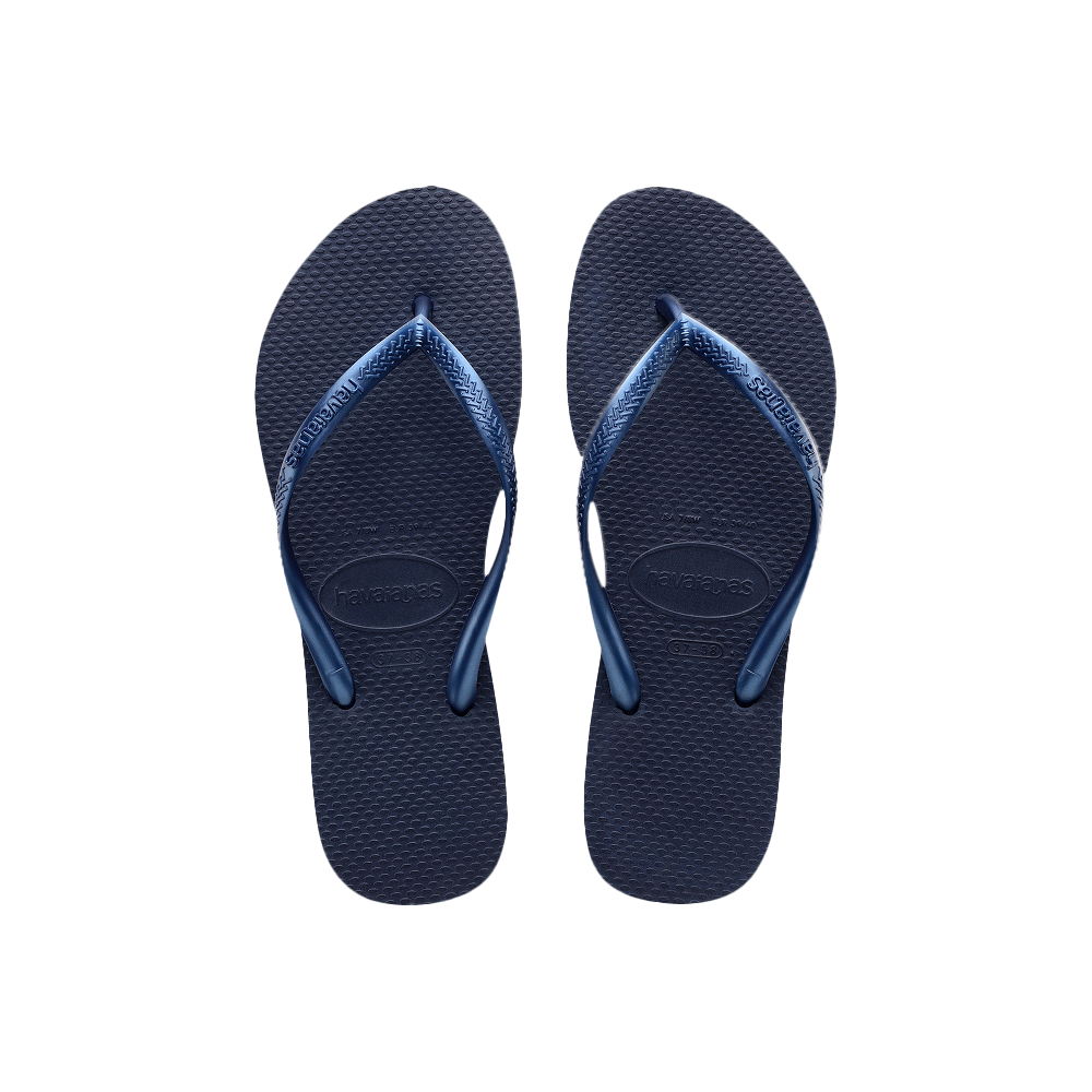 【havaianas 哈瓦仕】拖鞋 Slim (4000030-0555W)/ 藍色/ 35/36