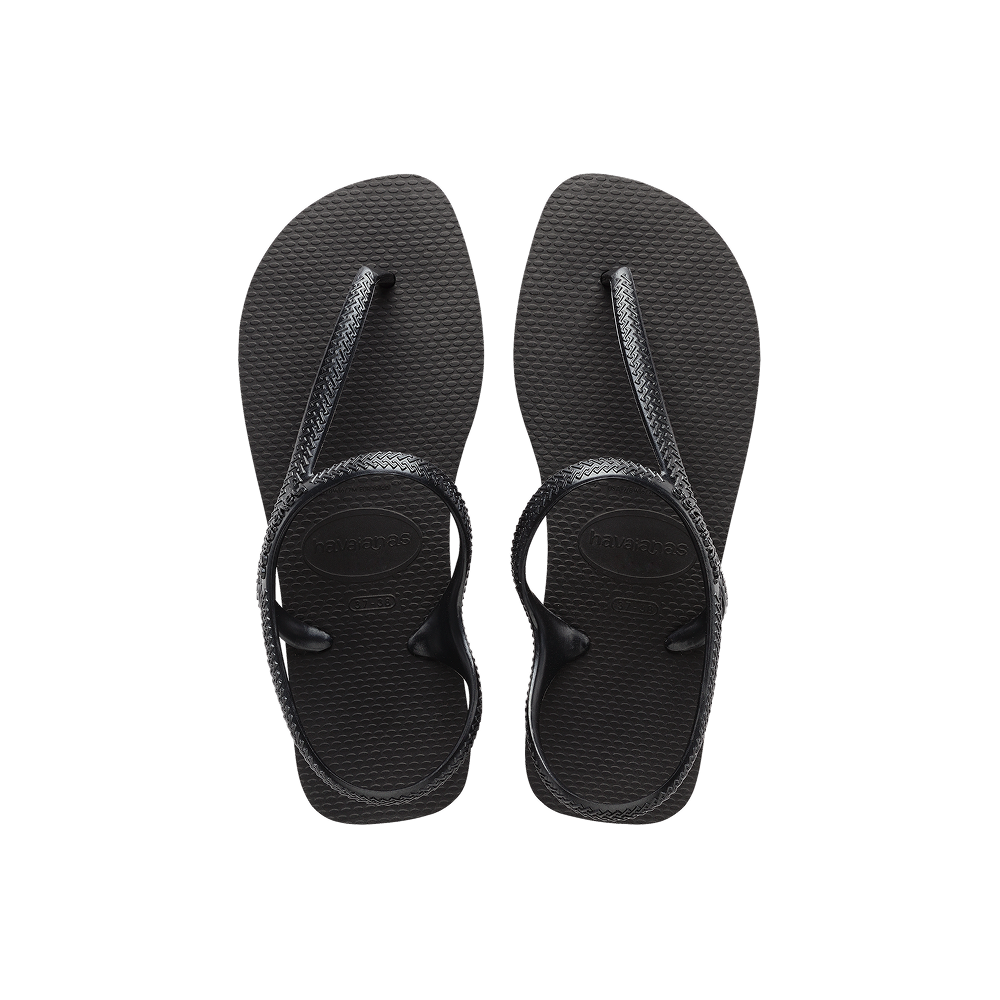 【havaianas 哈瓦仕】涼鞋 Flash Urban (4000039-0090W)/ 黑色/ 35/36