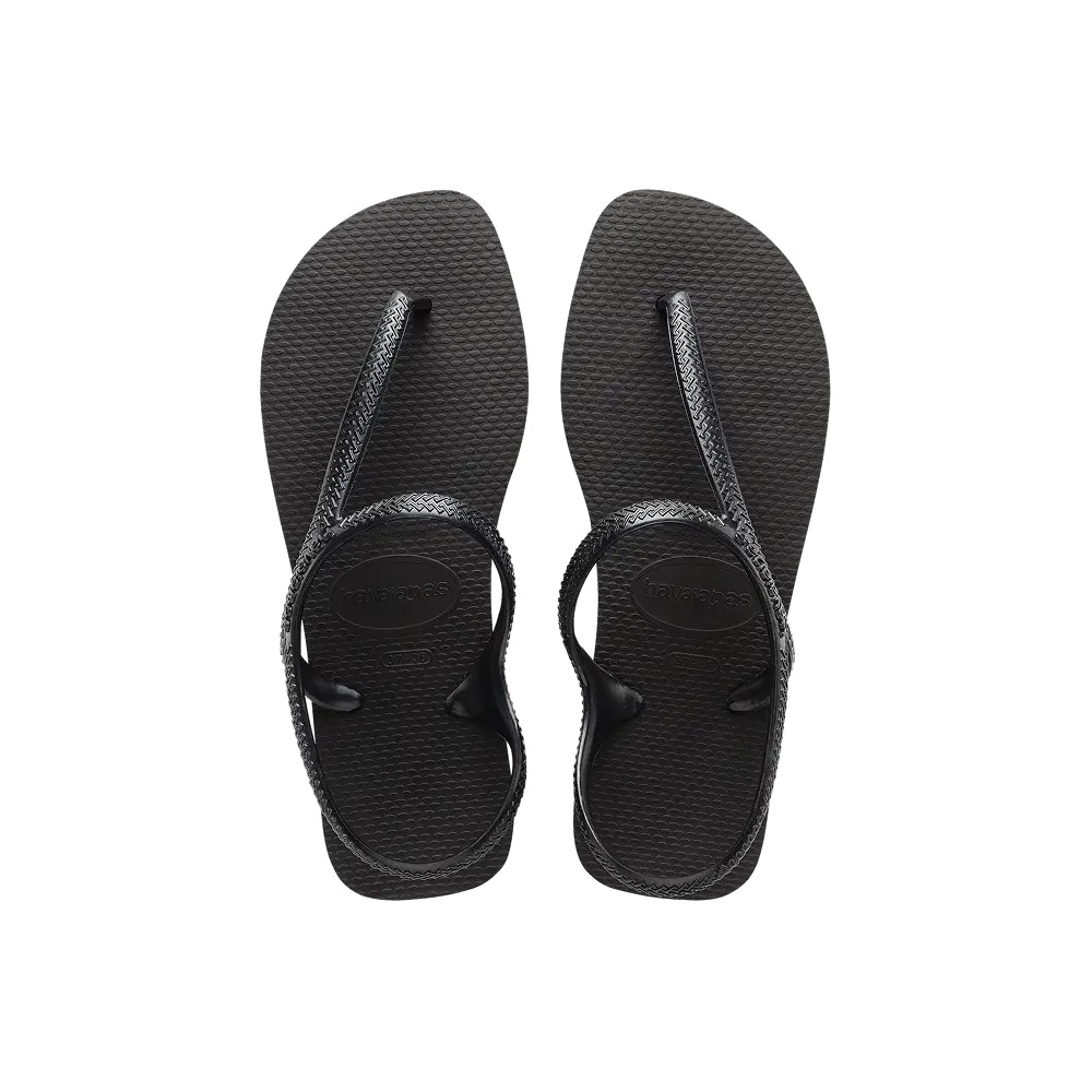 【havaianas 哈瓦仕】涼鞋 Flash Urban (4000039-0090W)/ 黑色/ 39/40