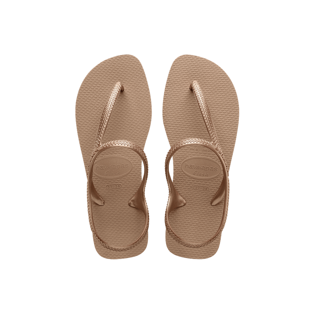 【havaianas 哈瓦仕】涼鞋 Flash Urban (4000039-3581W)/ 玫瑰金/ 35/36