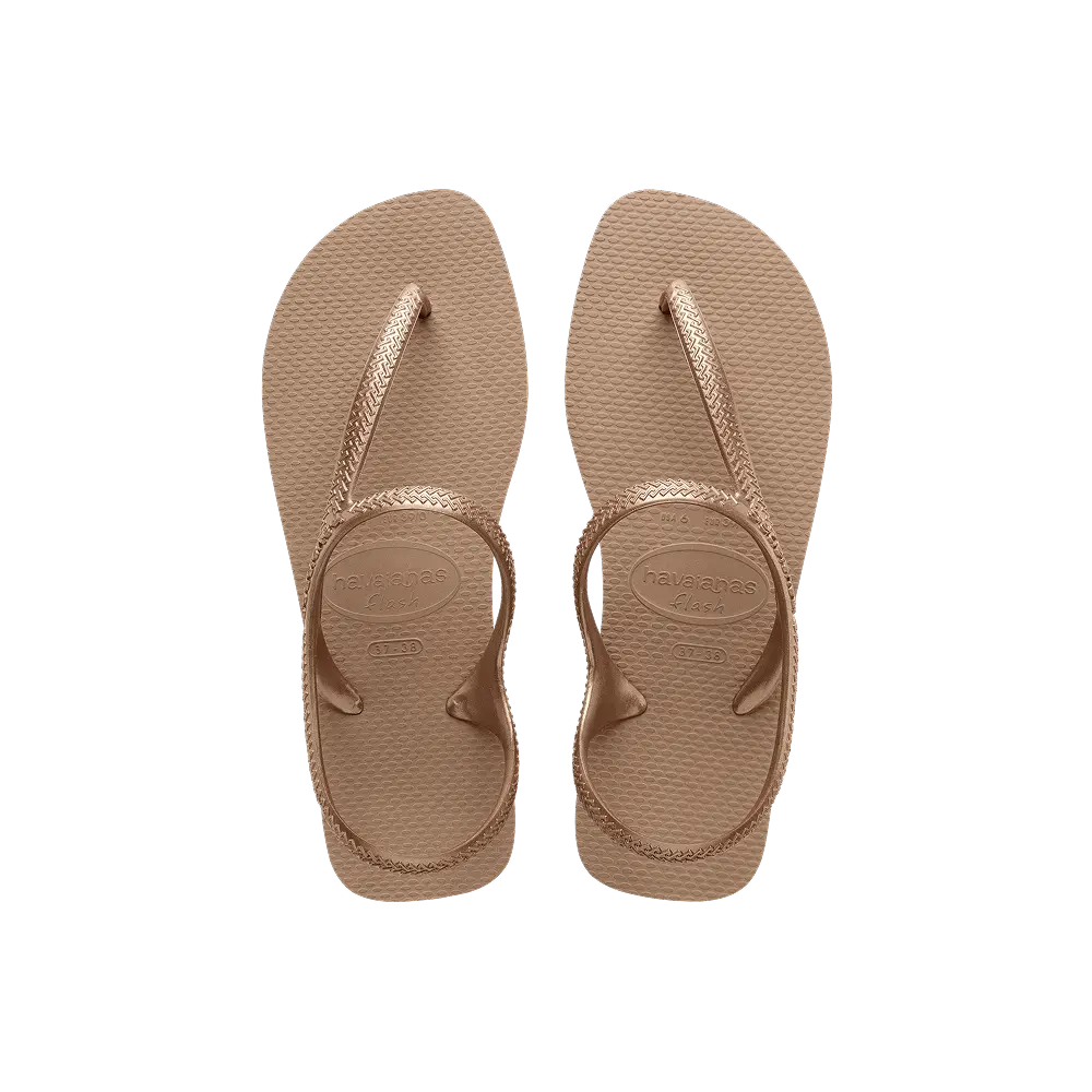 【havaianas 哈瓦仕】涼鞋 Flash Urban (4000039-3581W)/ 玫瑰金/ 39/40