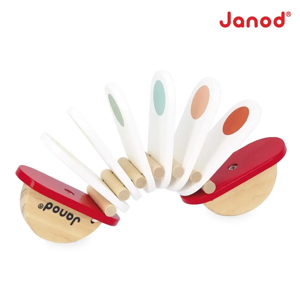 Janod音樂好好玩/ 毛毛蟲響板