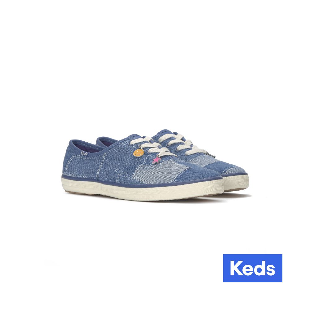 Keds CHAMPION 經典接拼單寧休閒鞋 WF69024/ US7.5(24.5CM)
