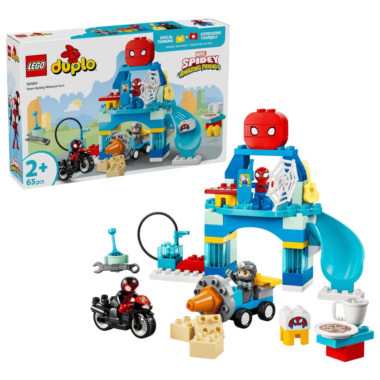 LEGO樂高積木/ 得寶/ 10464/ 蜘蛛小隊神網總部