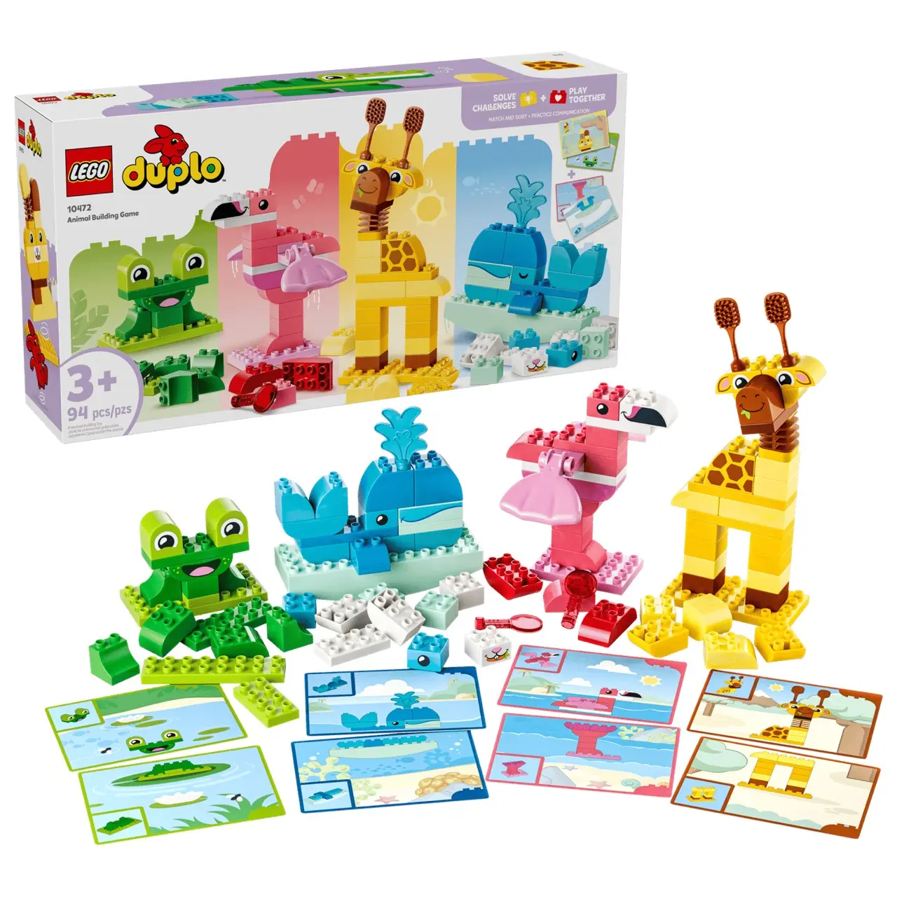 LEGO樂高積木/ 得寶/ 10472/ 動物拼砌遊戲