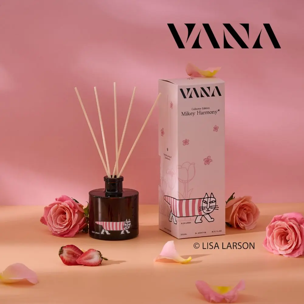 Lisa Larson限量款➤VANA 繽紛花園擴香瓶200ml