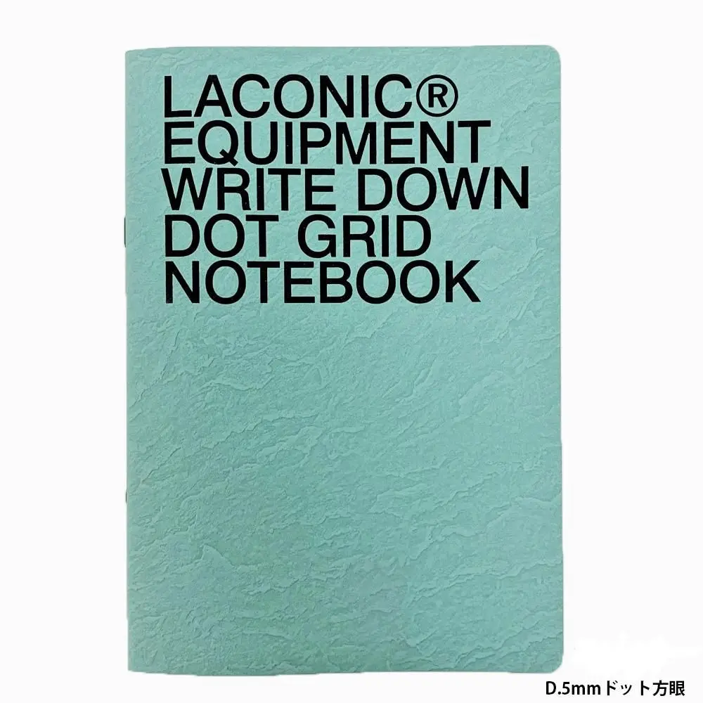 日本LACONIC CLIFF 點陣筆記本/ A5/ 淺綠