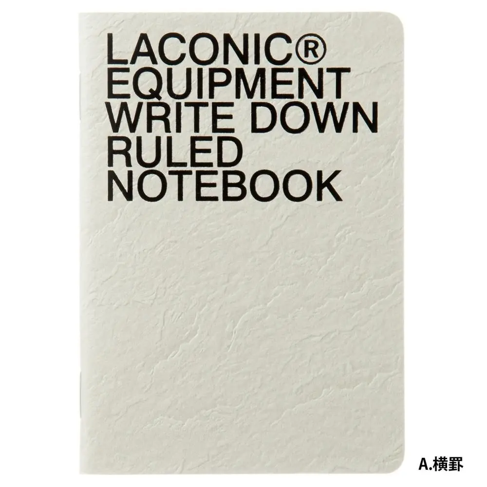 日本LACONIC CLIFF 橫線筆記本/ 護照尺寸/ 淺棕