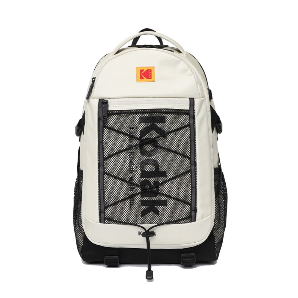 韓國 KODAK Foundy 網眼後背包 27L 象牙白IVORY