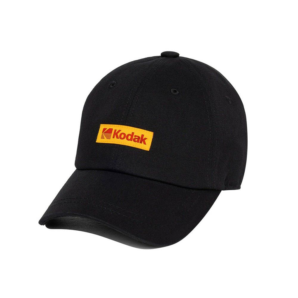 韓國 KODAK 經典配色棒球帽/ 黑色BLACK/ 預購 L-XL
