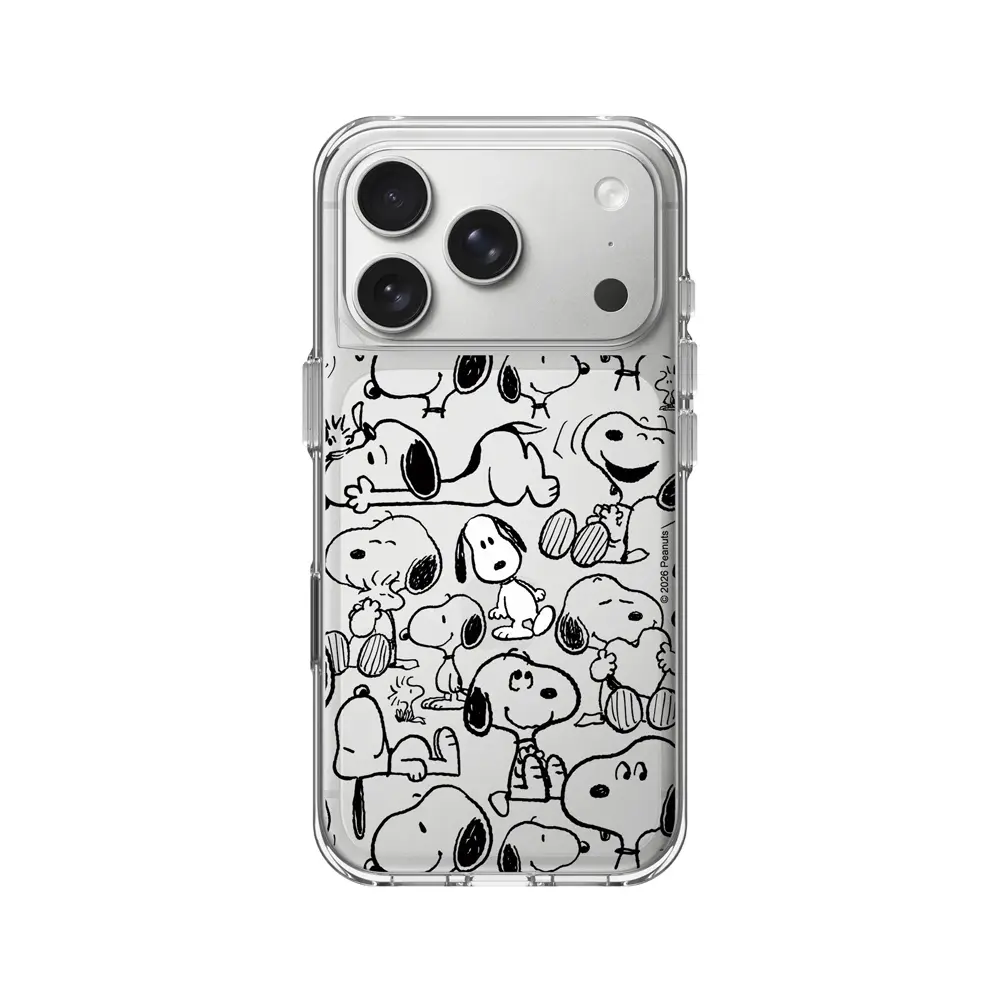 新品上市‼️【RHINOSHIELD 犀牛盾】iPhone 系列 Clear 抗黃化透明防摔手機殼/Snoopy 史努比/找我嗎?/ iPhone 17 Pro/ 透明色