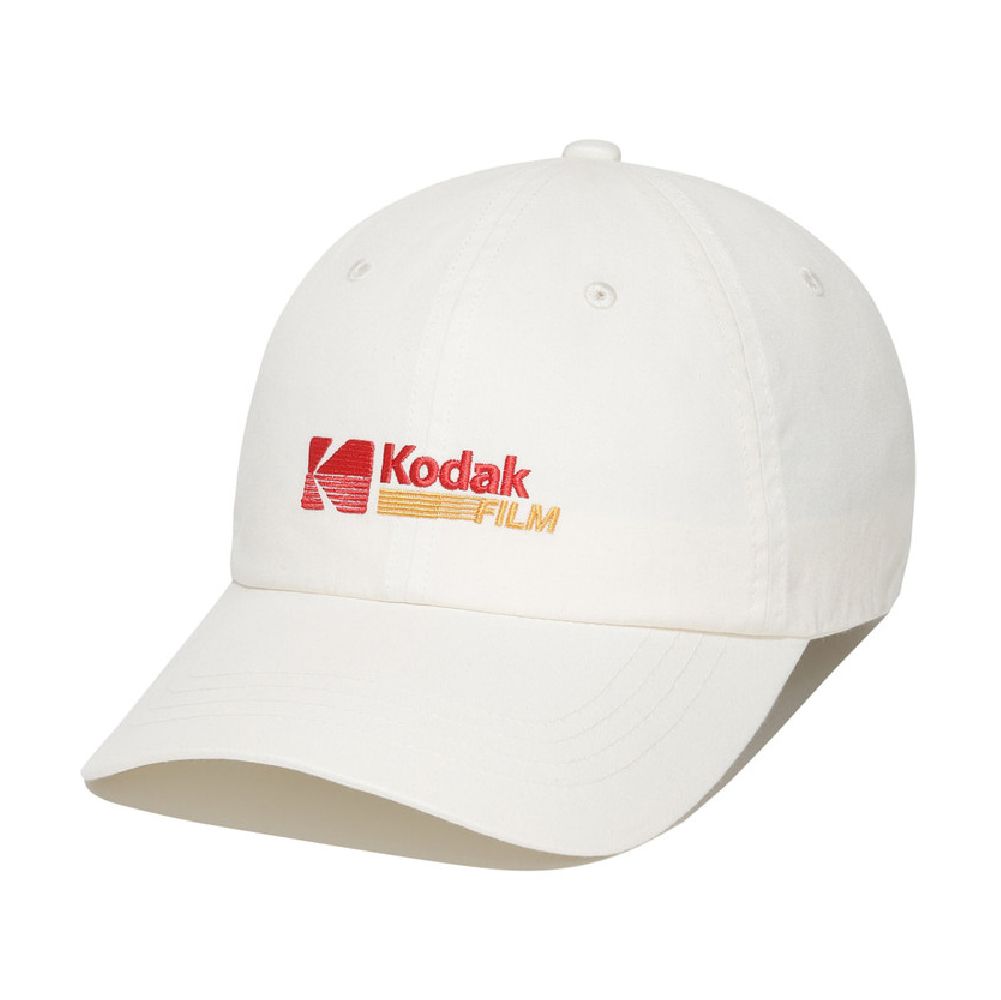 韓國 KODAK 底片標誌棒球帽/ 象牙白IVORY/ 預購 M-L
