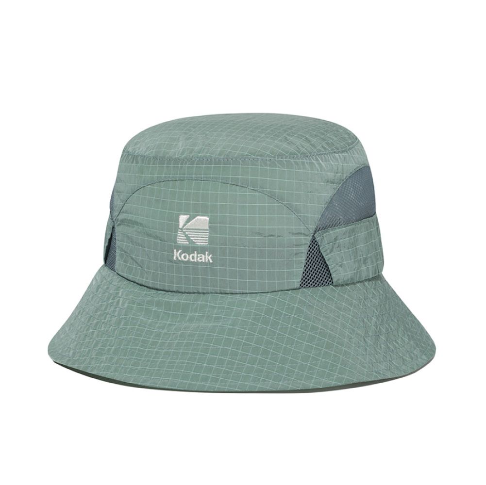 韓國 KODAK 輕量防撕裂漁夫帽/ 綠色GREEN/ 預購 M-L
