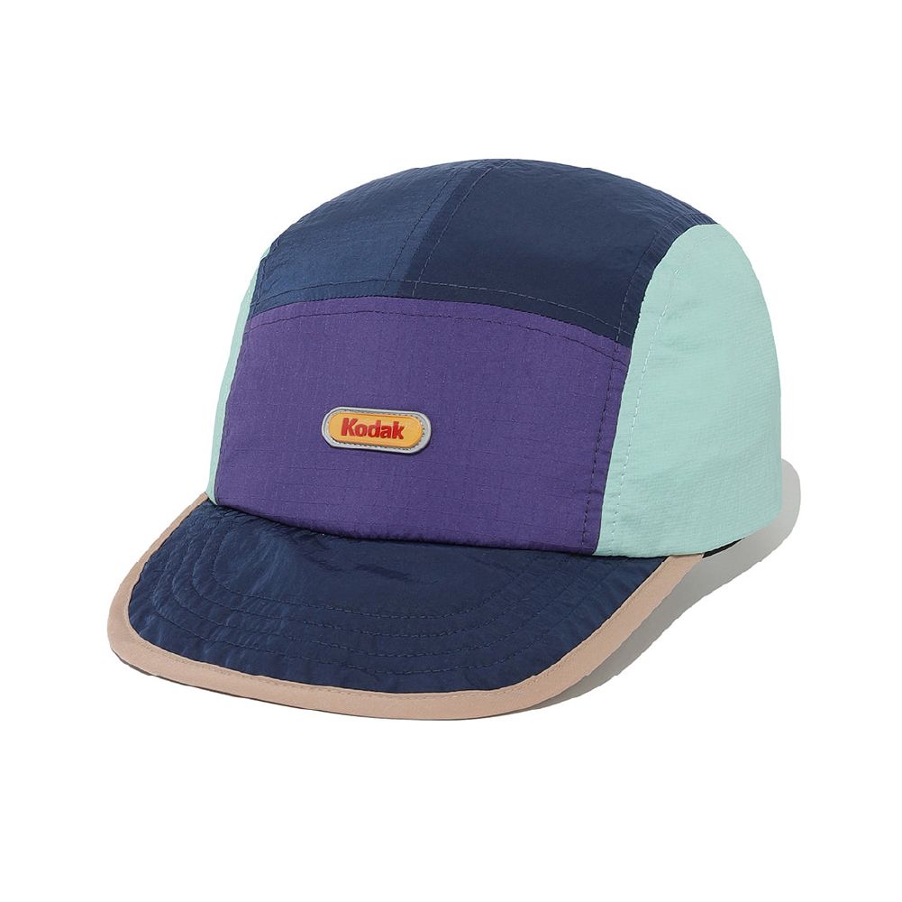 韓國 KODAK 輕量可收納露營帽 紫色PURPLE