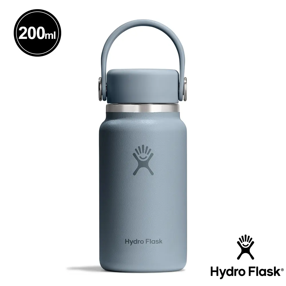 Hydro Flask 200ml迷你真空保溫瓶/ 鐵灰