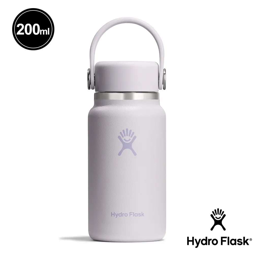Hydro Flask 200ml迷你真空保溫瓶/ 雲朵紫