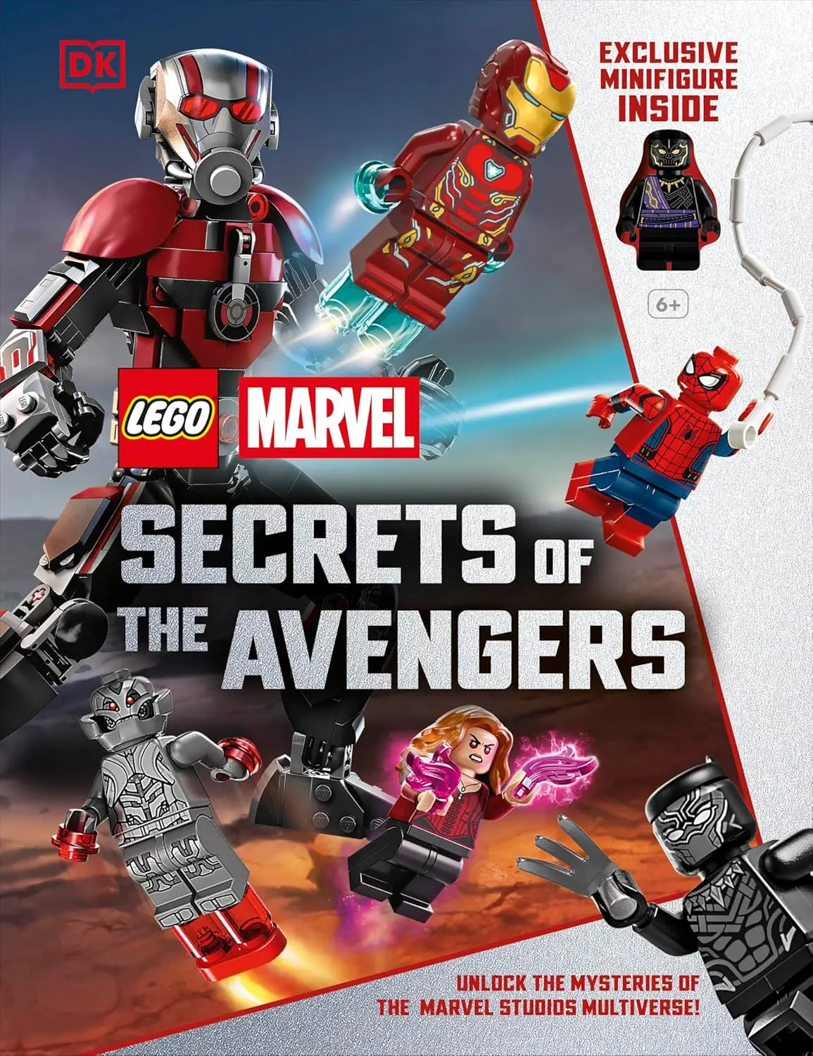 贈限定黑豹樂高人偶➤LEGO Marvel Secrets of the Avengers (+ Exclusive Minifigure)