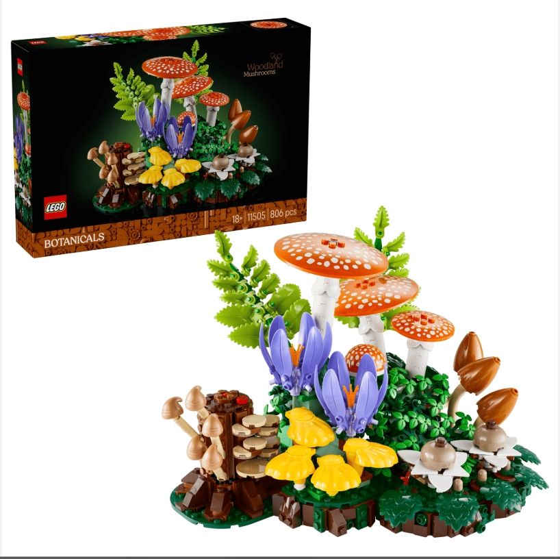 LEGO樂高積木/ 花卉/ 11505/ Botanicals林地蘑菇