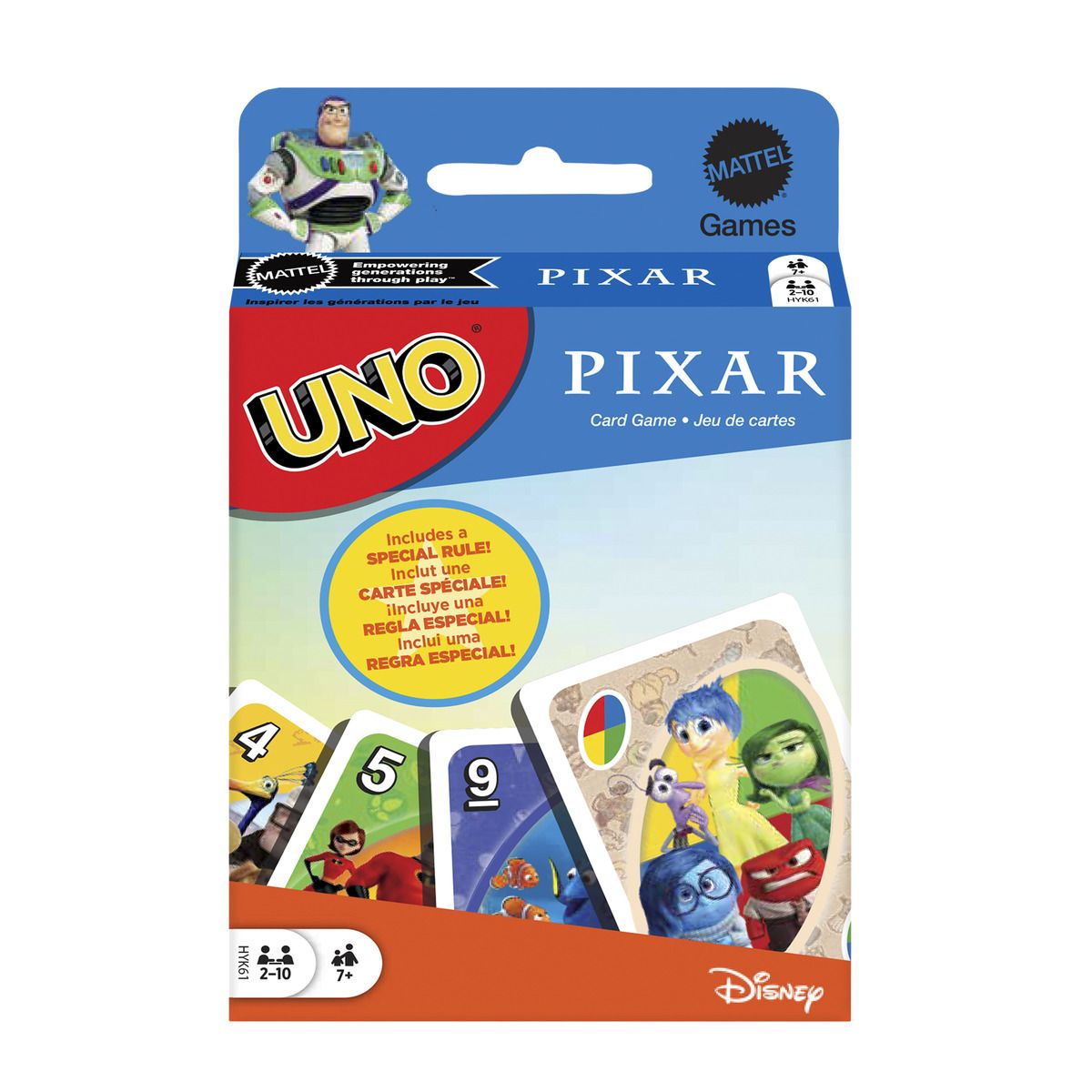 UNO遊戲卡/ 皮克斯動畫PIXAR