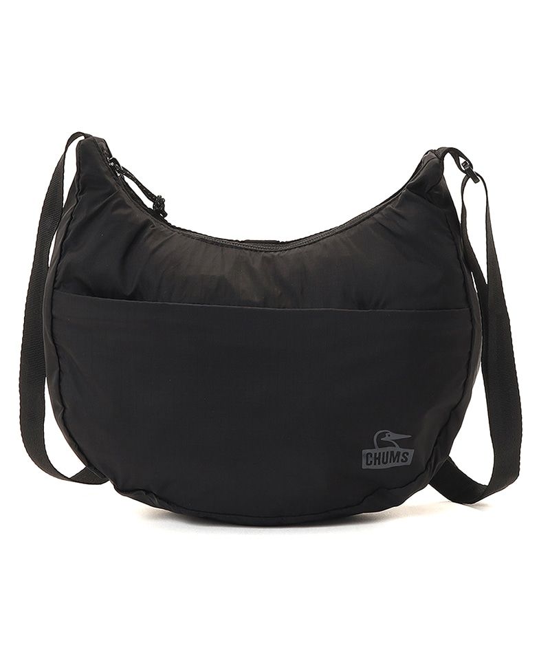 CHUMS Packable Mini Banana Shoulder Bag可收納肩背包/ 黑色