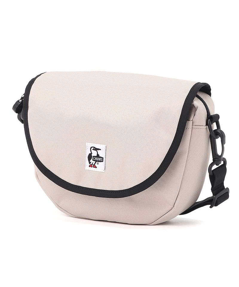 CHUMS Recycle Mini Round Shoulder Bag肩背包/ 米灰色