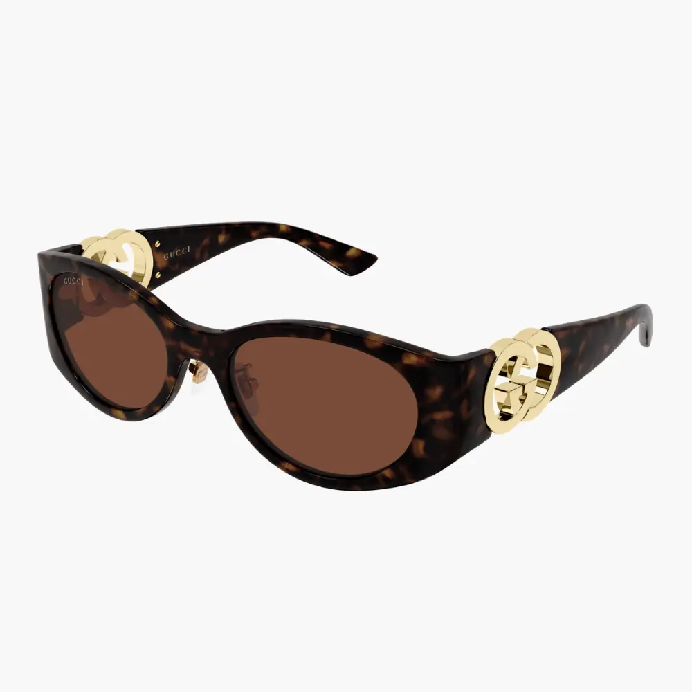 GUCCI｜GG2123SA-003 貓眼膠框太陽眼鏡/ 公司貨