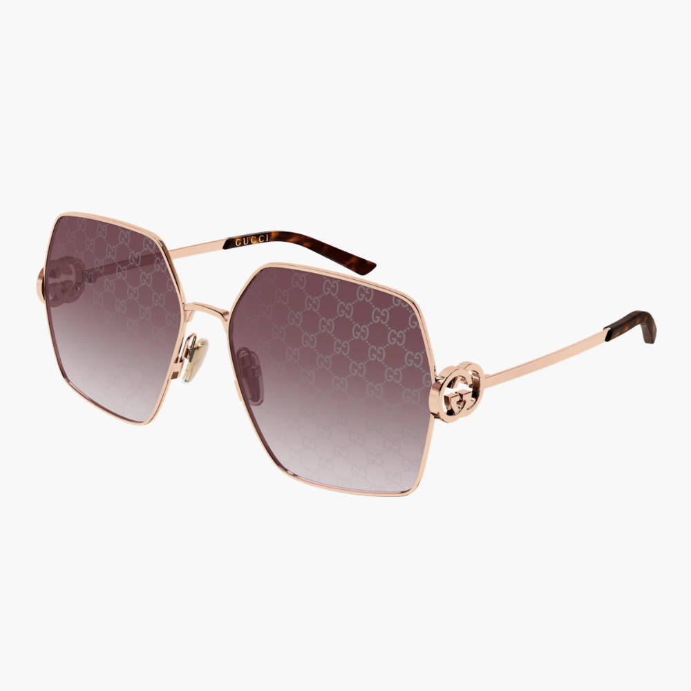 GUCCI｜GG2163S-004 方形金屬太陽眼鏡/ 公司貨