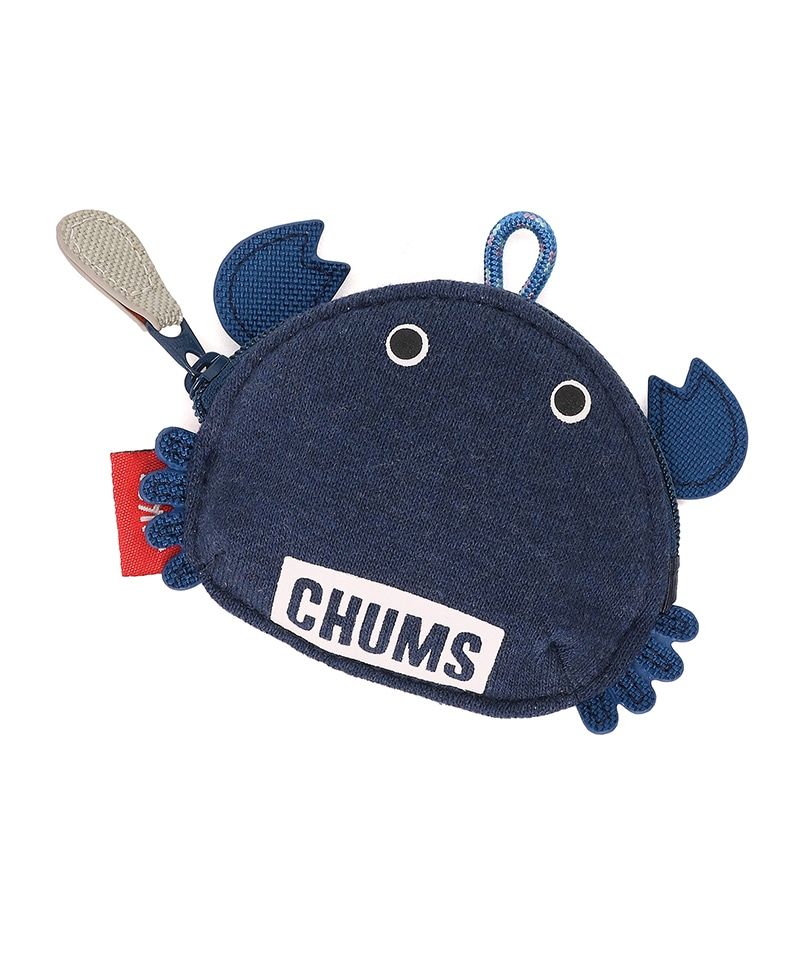 CHUMS Crab Zip Coin Case造型零錢包/ 深藍